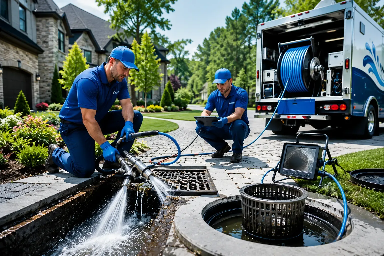 Local outdoor drain cleaning professionals in Washington Depot, CT